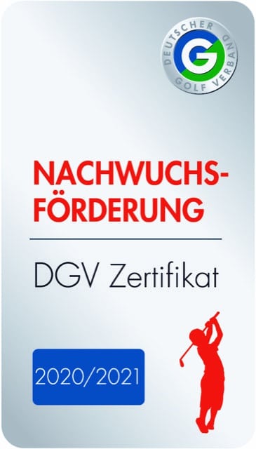 Zertifikat der DGV Nachwuchsförderung