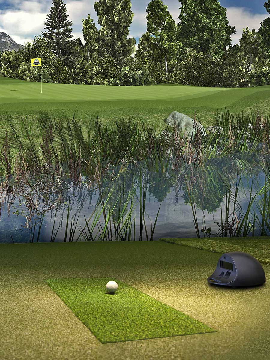 Foresight Golfsimulator in der Indoor Golfanlage - Golfpark Bostalsee